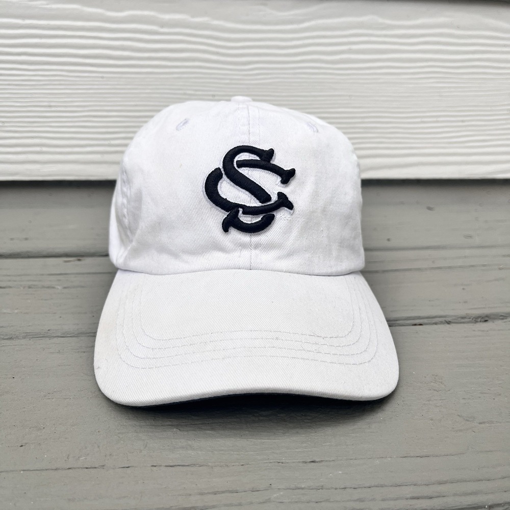 South‎ Carolina Gamecocks Baseball Ray Tanner Foundation White Adjustable Hat